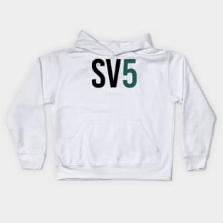 Sebastian Vettel 5 - Driver Initials and Number Kids Hoodie